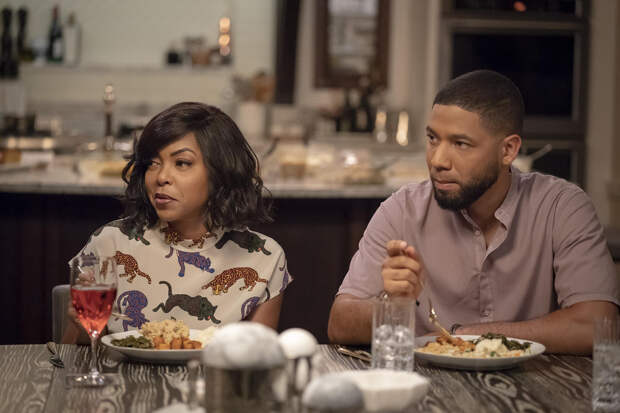 Taraji P. Henson and Jussie Smollett, Empire | Photo Credits: Chuck Hodes/FOX