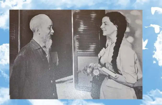 Она часто приезжала в коммунистический Вьетнам.