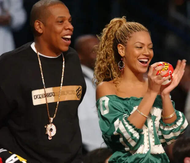 Джей-Зи и Бейонсе в 2003 году