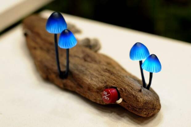 Светильник-грибы