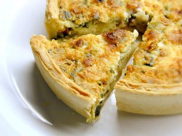 Картофельный «Киш» с овощами