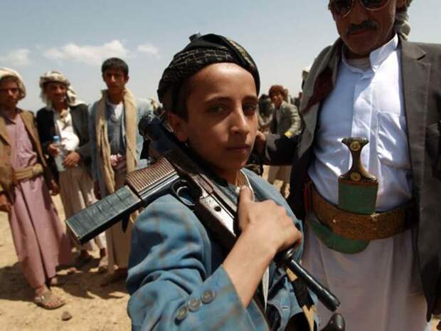 14. Дети-солдаты йемен, мир, факт