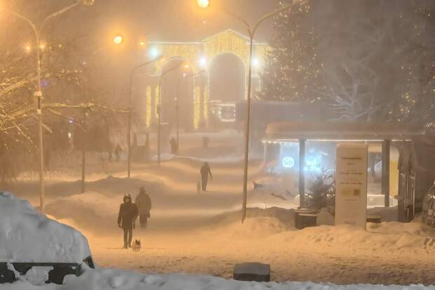 ❄️ В Свердловской области 3 января ожидаются сильный снегопад и ветер с порывами