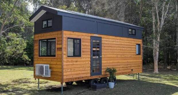 Graduate Series – одна из первых моделей крошечных домов, созданная Eco Tiny Homes. | Фото: nastroy.net. Graduate Series – одна из первых моделей крошечных домов, созданная Eco Tiny Homes. | Фото: nastroy.net.