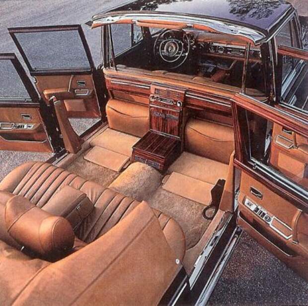 Mercedes 600 Pullman Limousine – пять метров роскоши