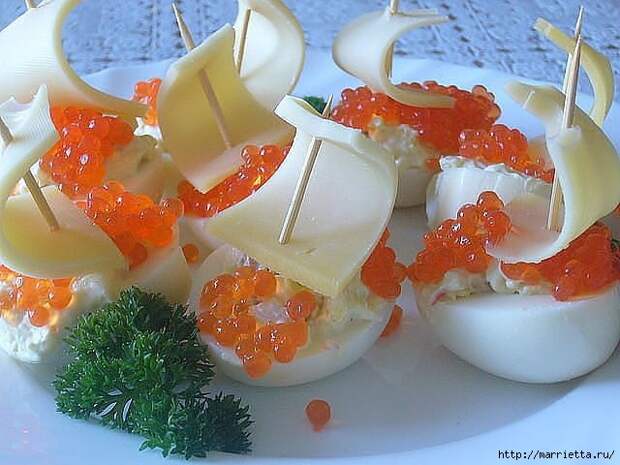 Розы и корзинки из ветчины, тюльпаны из помидоров и другие красивые вкусности (24) (640x480, 175Kb)