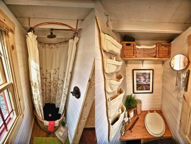 Интерьер очень маленькой квартиры 22 кв.метра и 13 кв.метров 