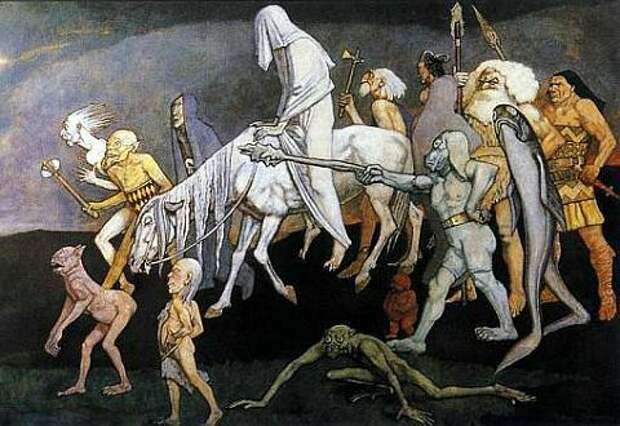 Фоморы. Джон Дункан (1912 год)