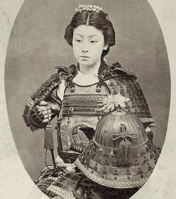 2. Япония. Женщина воин.