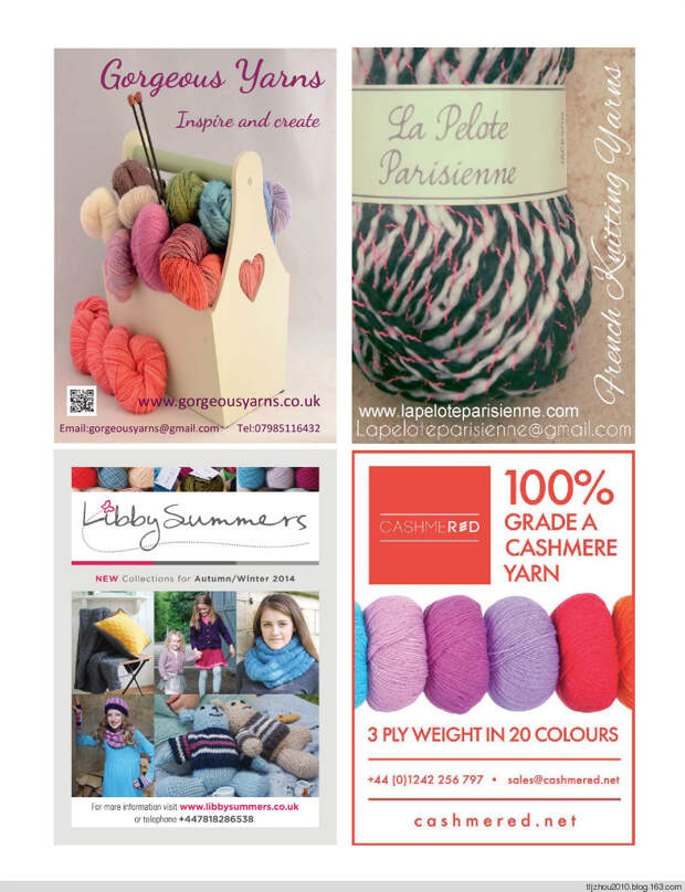 Knitting Magazine №10 2014 - 紫苏 - 紫苏的博客 Knitting Magazine №10 2014 - 紫苏 - 紫苏的博客