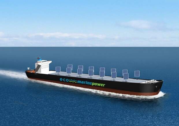 Eco Marine Power – баржа с солнечными парусами