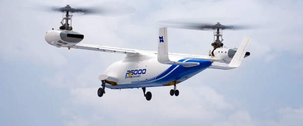 В Китае совершил первый полет грузовой конвертоплан-беспилотник