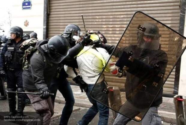 Полиция Франции назвала количество задержанных во время акций протестов в субботу