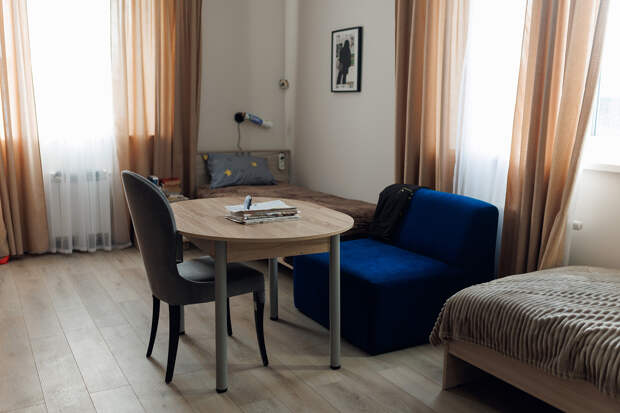 Жилая комната в приюте