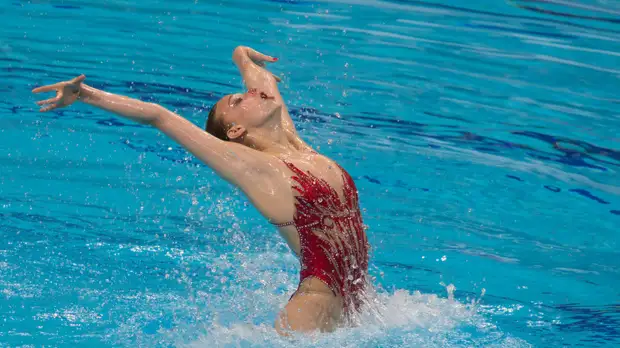 Синхронистка Субботина завоевала золото на открытом чемпионате России в Казани