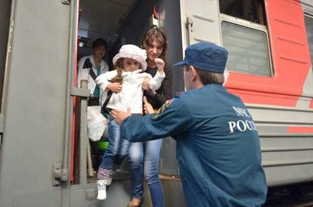 Еще 412 беженцев из Украины приняли в Красноярске