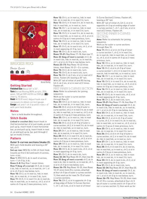 Interweave Crochet Home 2015 - 紫苏 - 紫苏的博客 Interweave Crochet Home 2015 - 紫苏 - 紫苏的博客