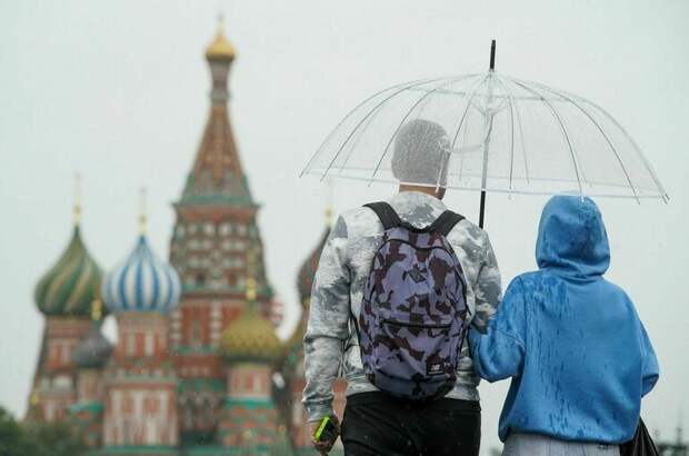В Москве в понедельник ожидаются кратковременные дожди и гроза