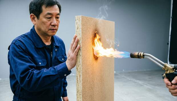 В Швейцарии научились делать прочные огнестойкие панели из опилок