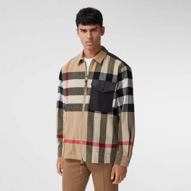 Клетчатые рубашки Burberry