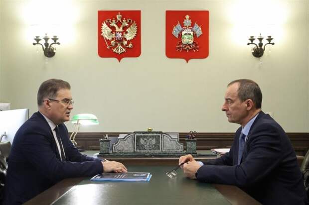 Юрий Бурлачко провел рабочую встречу с председателем КСП края