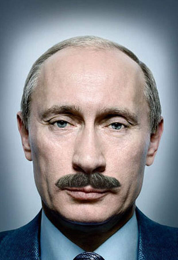 putin05 Необычный сайт фанатов Путина с усами