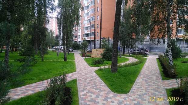 Благоустройство "Аллеи сказок" почти завершено. Фото предоставлено управой района Некрасовка