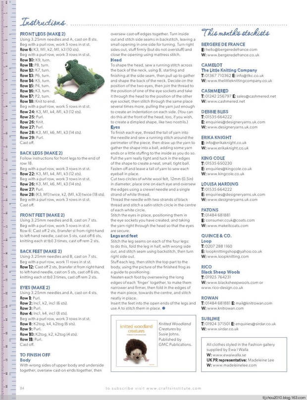 Knitting Magazine №6 2014 - 紫苏 - 紫苏的博客 Knitting Magazine №6 2014 - 紫苏 - 紫苏的博客