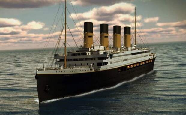 Реплика Титаника.