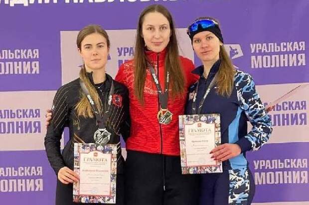 Тамбовская студентка завоевала три медали на Кубке России по конькобежному спорту