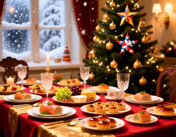 Набор продуктов к новогоднему столу подорожал за год на 6%