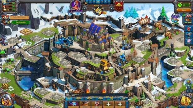 Vikings: War of Clans браузерные игры, выходные, залипалово, игры