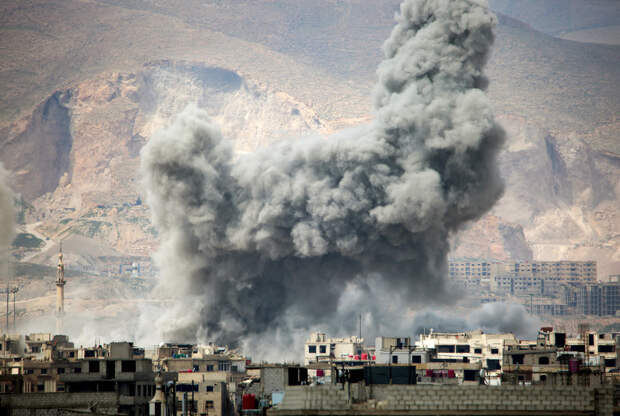 Фотографии, сделанные в Сирии на прошлой неделе