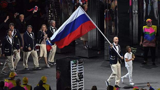 Олимпиада 2016 Россия Открытие ОИ - 2016: триумфальное шествие команды России и первая победа на соревнованиях