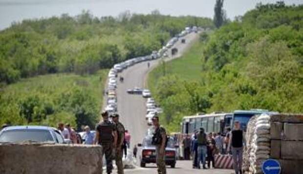 Ситуация на блокпостах сегодня. В Марьинке очереди самые плотные