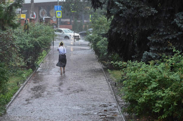 В Крыму ожидаются сильные дожди, грозы и штормовой ветер