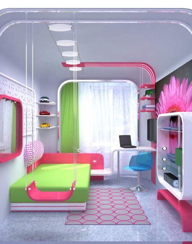 Фантастическая идея детской комнаты