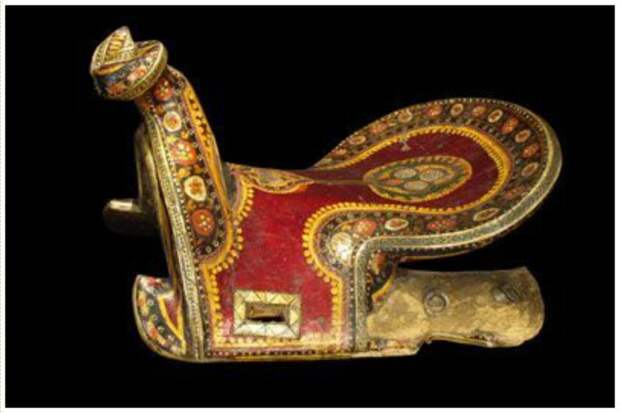 Старинное седло из Средней Азии интересное, лошади. факты, седла