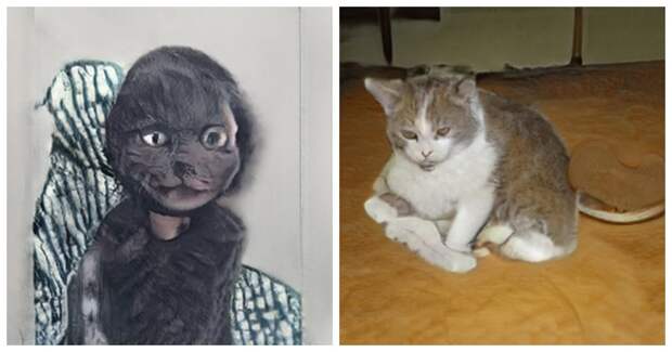 Генерация портретов котиков нейросетями пошла не по плану