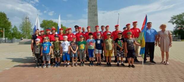В Кировграде воспитанников патриотического клуба «Вертикаль» посвятили в «Юнармию»
