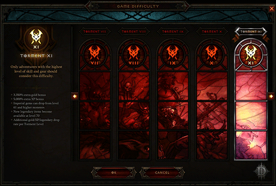 В Diablo III добавят три новых уровня сложности