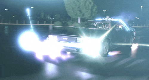In the original script the time machine was NOT the iconic DeLorean, but rather a refrigerator.