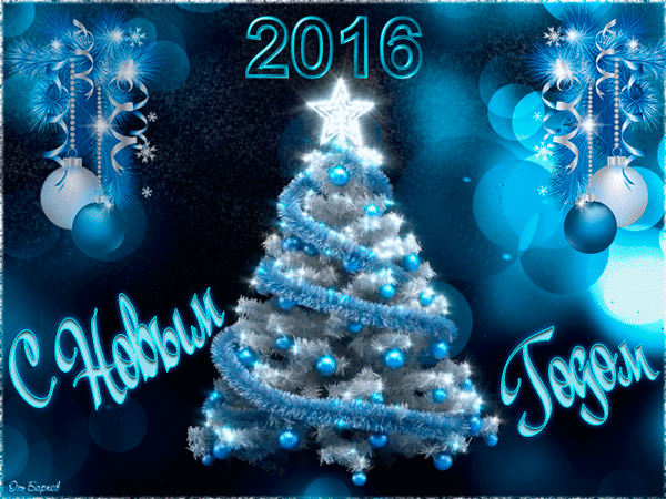 Крутящаяся новогодняя елка 2016