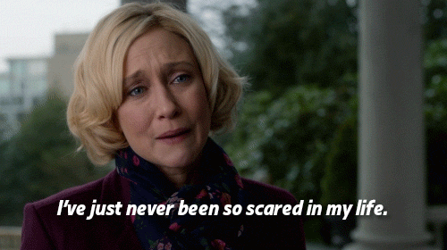 And we're absolutely terrified the first time we go on for a lead role.