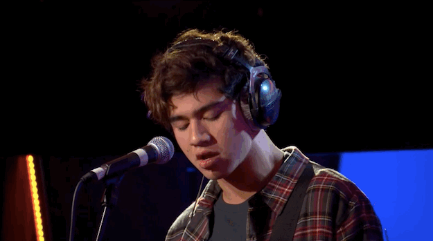 Calum and Luke were totally killing it on the verses. The boys were joined by a small string ensemble that gave their version a much more tender feel than the original.