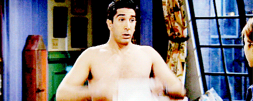 He likes to RELAX in extra tight t-shirts.